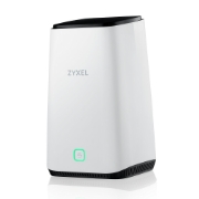 Picture of Zyxel FWA510 wireless router Multi-Gigabit Ethernet Tri-band (2.4 GHz / 5 GHz / 5 GHz) 5G Black, White