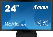 Picture of iiyama ProLite T2452MSC-B1 computer monitor 60.5 cm (23.8") 1920 x 1080 pixels Full HD LCD Touchscreen Multi-user Black