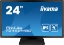 Image de iiyama ProLite T2452MSC-B1 écran plat de PC 60,5 cm (23.8") 1920 x 1080 pixels Full HD LCD Écran tactile Multi-utilisateur Noir