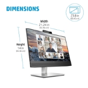 Picture of HP E24m G4 FHD USB-C Conferencing Monitor