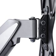 Picture of StarTech.com VESA TV Wall Mount, Adjustable Full Motion TV Wall Mount For 23"-55" Displays, Slim TV Mounting Bracket Supports 66lb (30kg), Extendable/Tilting/Swivel TV Wall Mount