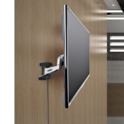 Picture of StarTech.com VESA TV Wall Mount, Adjustable Full Motion TV Wall Mount For 23"-55" Displays, Slim TV Mounting Bracket Supports 66lb (30kg), Extendable/Tilting/Swivel TV Wall Mount