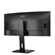 Picture of AOC CU34P3CV computer monitor 86.4 cm (34") 3440 x 1440 pixels UltraWide Quad HD LED Black