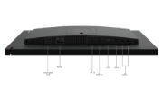 Picture of Lenovo ThinkVision T24v-30 LED display 60.5 cm (23.8") 1920 x 1080 pixels Full HD Black