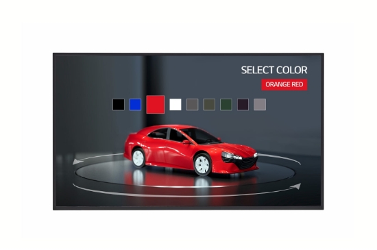 Picture of LG 43TNF5J-B Signage Display Digital signage flat panel 109.2 cm (43") IPS 500 cd/m² 4K Ultra HD Black Touchscreen WebOS 24/7