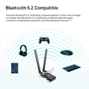 Picture of TP-Link AX1800 Wi-Fi 6 Bluetooth 5.2 PCIe Adapter