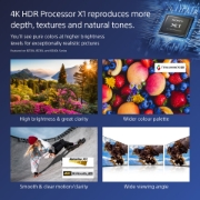 Picture of Sony FW-55BZ30L/TM Signage Display Digital signage flat panel 139.7 cm (55") LCD Wi-Fi 440 cd/m² 4K Ultra HD Black Android 24/7