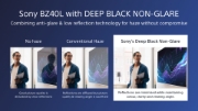 Picture of Sony FW-75BZ40L Signage Display Digital signage flat panel 190.5 cm (75") LCD Wi-Fi 700 cd/m² 4K Ultra HD Black Android 24/7