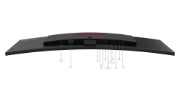Picture of Lenovo ThinkVision P49w-30 LED display 124.5 cm (49") 5120 x 1440 pixels DQHD Black