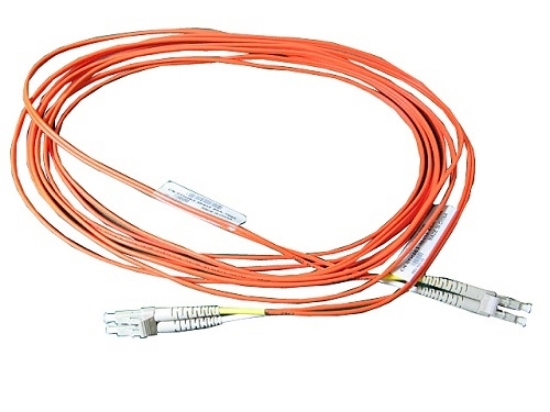 Picture of DELL 470-AAYU InfiniBand/fibre optic cable 5 m LC Orange, White