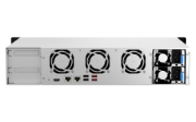 Picture of QNAP TS-864EU-RP-8G NAS/storage server Rack (2U) Intel® Celeron® N5095 8 GB DDR4 0 TB QNAP Turbo System Black