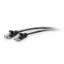 Picture of C2G 0.3m Cat6a Snagless Unshielded (UTP) Slim Ethernet Patch Cable - Black
