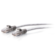 Picture of C2G 0.3m Cat6a Snagless Unshielded (UTP) Slim Ethernet Patch Cable - Grey