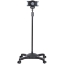 Image de StarTech.com Support Tablette Mobile avec Roulettes Vérouillables - Hauteur Réglable - Support Tablette Universel sur Pied de 7 à 11 pouces, Porte Tablette avec Support Détachable