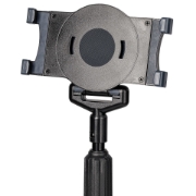 Picture of StarTech.com Mobile Tablet Stand with Lockable Wheels - Height Adjustable Cart - Universal Rolling Floor Stand for Tablets from 7 to 11 inch, Portable Tablet Stand w/ Detachable Tablet Holder