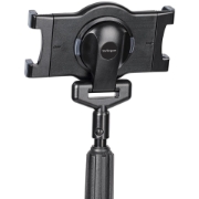 Picture of StarTech.com Mobile Tablet Stand with Lockable Wheels - Height Adjustable Cart - Universal Rolling Floor Stand for Tablets from 7 to 11 inch, Portable Tablet Stand w/ Detachable Tablet Holder