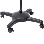 Picture of StarTech.com Mobile Tablet Stand with Lockable Wheels - Height Adjustable Cart - Universal Rolling Floor Stand for Tablets from 7 to 11 inch, Portable Tablet Stand w/ Detachable Tablet Holder