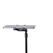 Picture of StarTech.com Mobile Tablet Stand with Lockable Wheels - Height Adjustable Cart - Universal Rolling Floor Stand for Tablets from 7 to 11 inch, Portable Tablet Stand w/ Detachable Tablet Holder