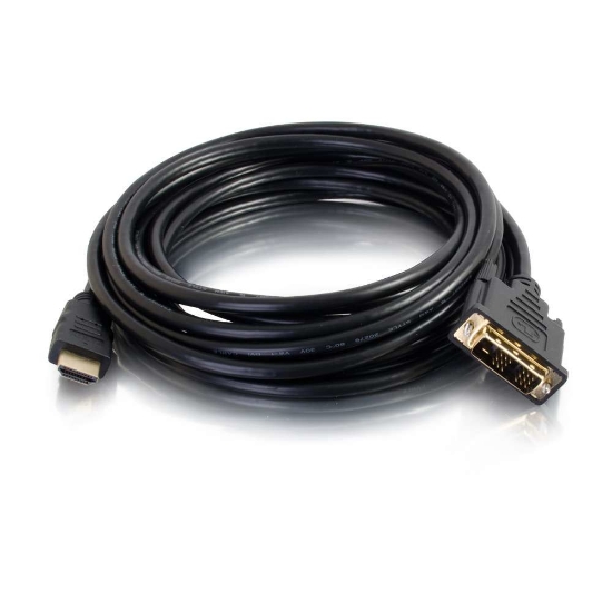 Picture of C2G 42514 video cable adapter 1 m HDMI DVI-D Black