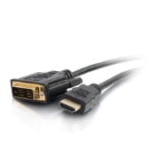 Picture of C2G 42514 video cable adapter 1 m HDMI DVI-D Black