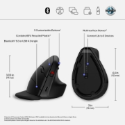 Picture of HP 920 Ergonomic Wireless Mouse