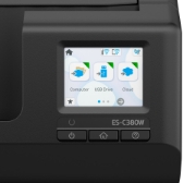 Picture of Epson ES-C380W ADF + Sheet-fed scanner 600 x 600 DPI A4 Black