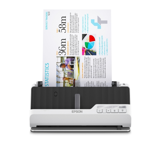 Picture of Epson DS-C490 ADF + Sheet-fed scanner 600 x 600 DPI A4 Black, White