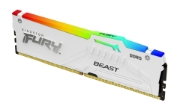Picture of Kingston Technology FURY Beast 64GB 5200MT/s DDR5 CL40 DIMM (Kit of 4) White RGB XMP