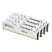 Picture of Kingston Technology FURY Beast 128GB 5200MT/s DDR5 CL40 DIMM (Kit of 4) White XMP