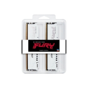 Picture of Kingston Technology FURY Beast 128GB 5200MT/s DDR5 CL40 DIMM (Kit of 4) White XMP