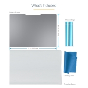 Picture of StarTech.com 13.5-inch Surface Laptop / Surface Book Privacy Screen, Anti-Glare Privacy Filter with 51% Blue Light Reduction, Monitor Screen Protector with +/- 30 deg. Viewing Angle, Matte Finish