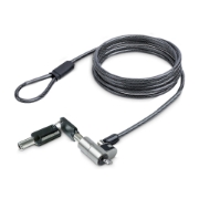 Picture of StarTech.com Nano Laptop Cable Lock, 6ft (2m), Anti-Theft Keyed Lock, Security Cable Locks Nano Slot Notebooks, For EliteBook/LenovoX1/2-1 Laptops, Cut-Resistant, Steel Cable Lock For Laptop