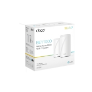 Picture of TP-Link Deco BE65 Tri-band (2.4 GHz / 5 GHz / 6 GHz) Wi-Fi 7 (802.11be) White 4 Internal