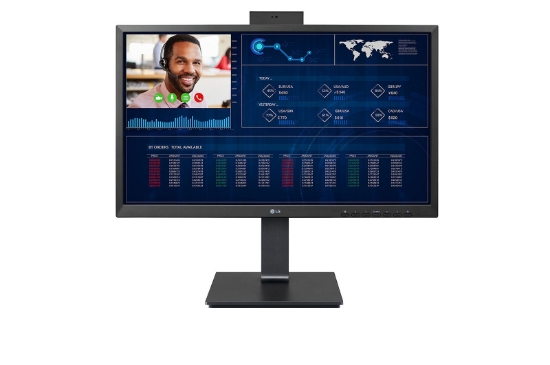Picture of LG 24CQ651W-BP Intel® Pentium® N6005 60.5 cm (23.8") 1920 x 1080 pixels All-in-One PC 8 GB DDR4-SDRAM 256 GB SSD Windows 10 IoT Enterprise Wi-Fi 6 (802.11ax) Black