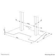 Picture of Neomounts AFP-875WH Floor plate - bolt-down