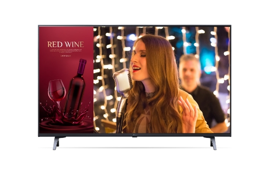 Picture of LG 43UN640S Digital signage flat panel 109.2 cm (43") LCD Wi-Fi 300 cd/m² 4K Ultra HD Blue WebOS