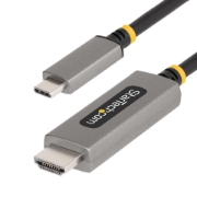 Picture of StarTech.com 3ft (1m) USB-C to HDMI Adapter Cable, 8K 60Hz, 4K 144Hz, HDR10, USB Type-C to HDMI 2.1 Video Converter Cable, USB-C DP Alt Mode/USB4/Thunderbolt 3/4 Compatible - USB-C Laptop to HDMI Monitor