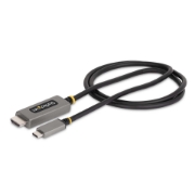 Picture of StarTech.com 3ft (1m) USB-C to HDMI Adapter Cable, 8K 60Hz, 4K 144Hz, HDR10, USB Type-C to HDMI 2.1 Video Converter Cable, USB-C DP Alt Mode/USB4/Thunderbolt 3/4 Compatible - USB-C Laptop to HDMI Monitor