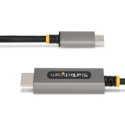 Picture of StarTech.com 6ft (2m) USB-C to HDMI Adapter Cable, 8K 60Hz, 4K 144Hz, HDR10, USB Type-C to HDMI 2.1 Video Converter Cable, USB-C DP Alt Mode/USB4/Thunderbolt 3/4 Compatible - USB-C Laptop to HDMI Monitor