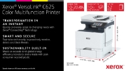 Picture of Xerox VersaLink C625 A4 50ppm Duplex Copy/Print/Scan/Fax PS3 PCL5e/6 2 Trays 650 Sheets