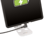 Picture of StarTech.com 6.6ft (2m) USB-C Cable, Right-Angled, USB 5Gbps, 100W (5A) Power Delivery, 4K 60Hz DP Alt Mode, Rugged USB C Cord - Thunderbolt Compatible