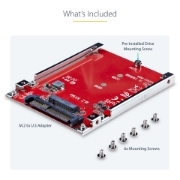 Picture of StarTech.com 1M25-U3-M2-ADAPTER interface cards/adapter Internal M.2