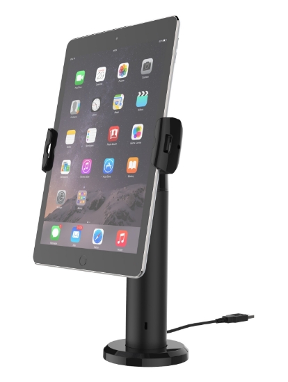 Picture of Compulocks Universal Tablet Cling Rise Tilting Kiosk 8" Black