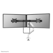 Picture of Neomounts DS75S-950WH2 Monitor arm 17-32" - gas spring - Topfix - 180°-stop