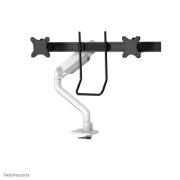 Picture of Neomounts DS75S-950WH2 Monitor arm 17-32" - gas spring - Topfix - 180°-stop