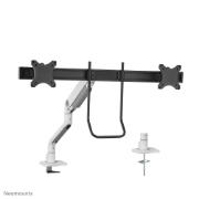 Picture of Neomounts DS75S-950WH2 Monitor arm 17-32" - gas spring - Topfix - 180°-stop
