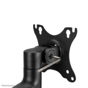 Picture of Neomounts DS20-425BL2 Monitor arm with laptop holder 17-27" - space saving