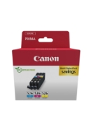 Picture of Canon 4541B018 ink cartridge 3 pc(s) Original Cyan, Magenta, Yellow