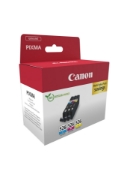 Picture of Canon 4541B018 ink cartridge 3 pc(s) Original Cyan, Magenta, Yellow