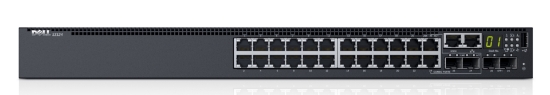 Picture of DELL PowerConnect S3124 Managed L2/L3 Gigabit Ethernet (10/100/1000) 1U Black